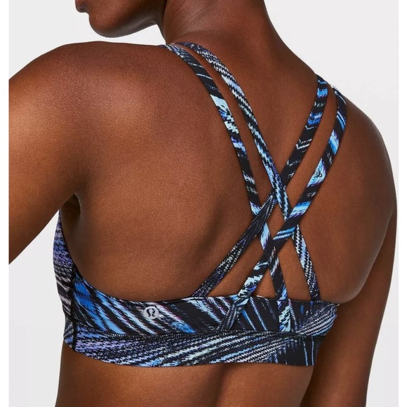 Lululemon Energy Bra - Tropics Blue - New with Tags! - Picture 2 of 11